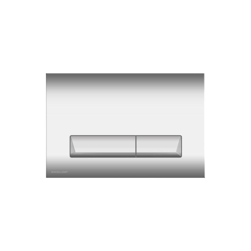 Platto przycisk spłukujący do stelaża podtynkowego WC Shiro 2.0, chrom