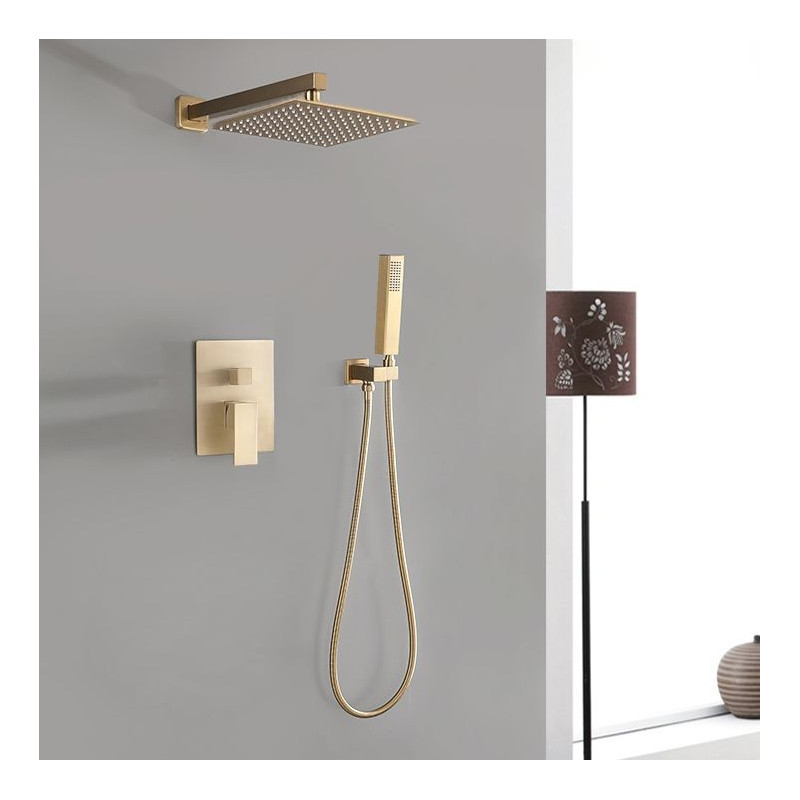 Luksusowy Złoty Zestaw Prysznicowy Bento - Elegancja i Styl w Twojej Łazience