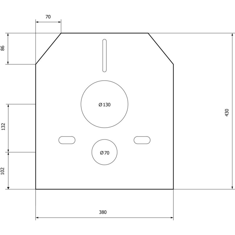 Excellent Mata akustyczna wygłuszająca do miski WC i bidetu nan