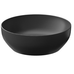 Luksusowa umywalka Larga 40 cm - mat antracytowa elegancja dla Twojej łazienki