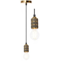 Elegancka Lampa APP344-1CP w Stylu Miedzianym - Oświetlenie Premium dla Twojego Domu