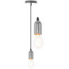 Elegancka Lampa Sufitowa APP354-1CP Chrom 4-punktowa