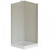 Nowoczesna Kabina Prysznicowa Duso 80cm Bezprofilowa - Styl i Funkcjonalność w Łazience