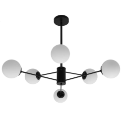 Elegancka Lampa Sufitowa APP262-6C w Białym Kolorze – Nowoczesny Design dla Twojego Wnętrza