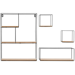 Stylowa Półka Loft SQUARE 50x40 cm - Idealna do Twojego Wnętrza!