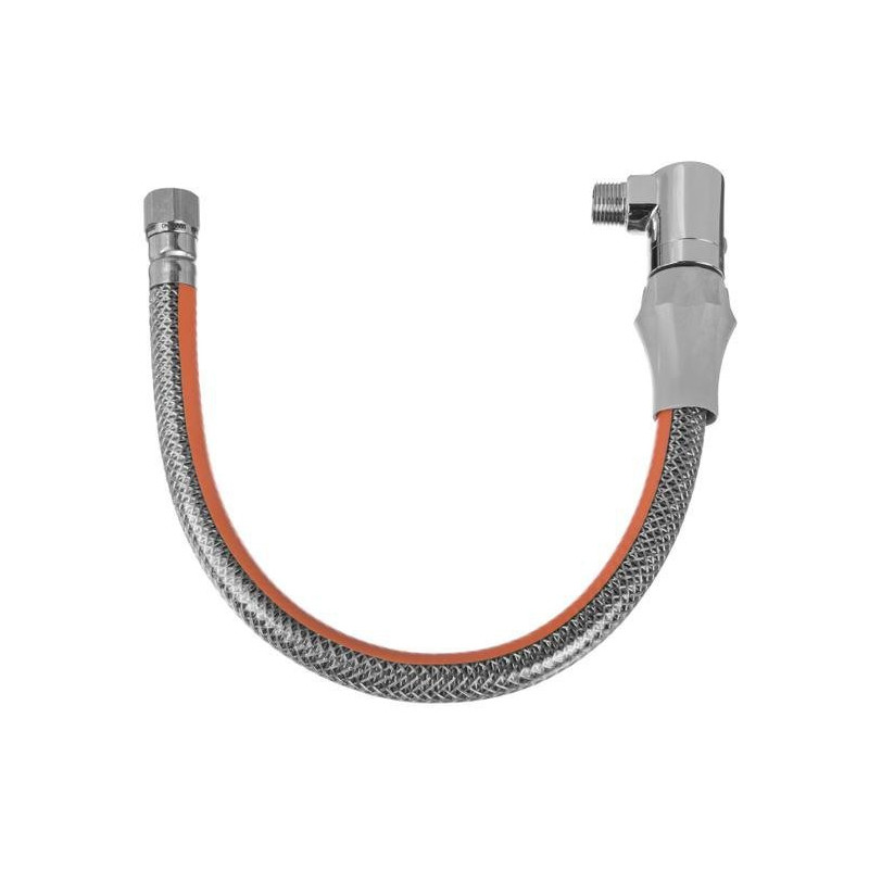 Kompletny zestaw szybkozłącza gazowego z 150cm wzmocnionym przewodem PVC