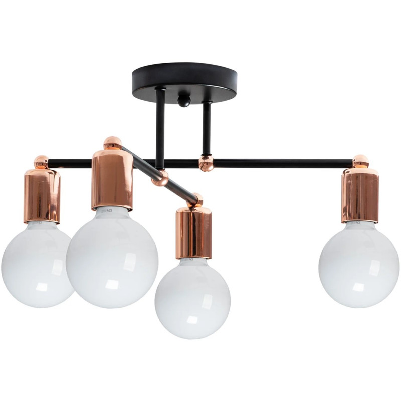 LAMPA BLACK/ROSE GOLD Elegancka Oświetlenie dla Twojego Wnętrza
