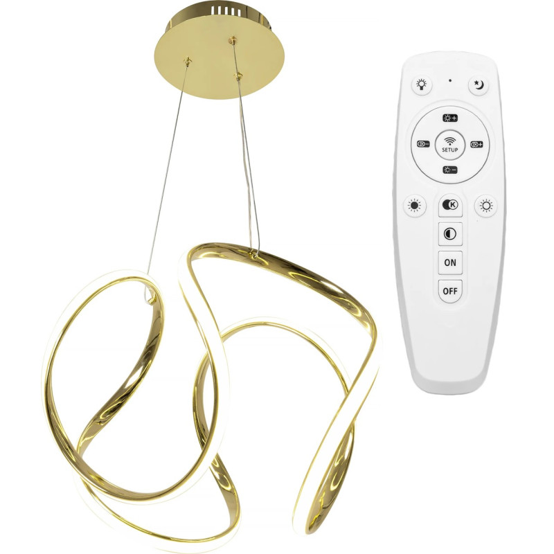 Złota Lampa APP386-CP - Elegancja i Styl dla Twojego Wnętrza