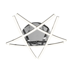 Lampa Designerska APP399-C w Srebrnym Chromie - Styl i Elegancja dla Twojego Wnętrza