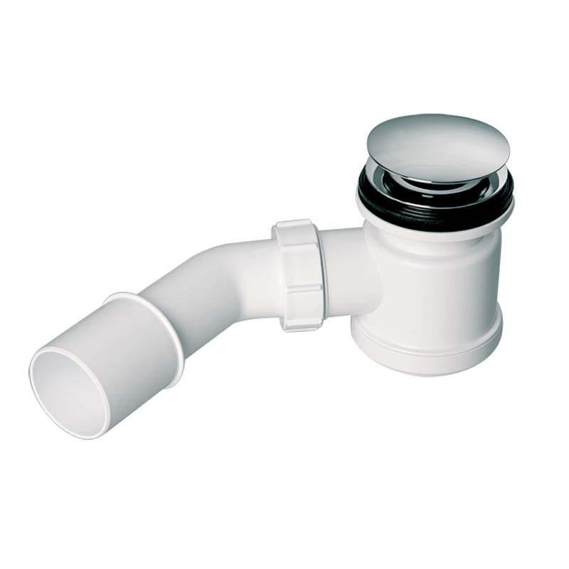 Syfon prysznicowy click-clack chromowany fi50 – Elegancja i funkcjonalność w jednym!