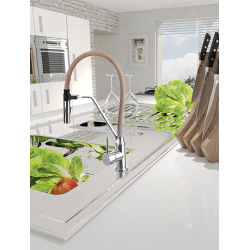 Nowoczesna Bateria Zlewozmywakowa Magnetic Terra Beżowa - Styl i Elegancja w Twojej Kuchni