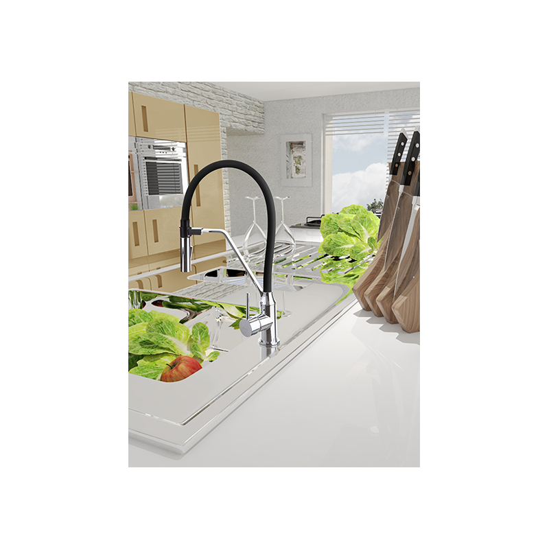 Bateria Magnetyczna Terra Czarna - Elegancja i Nowoczesność w Twojej Kuchni!