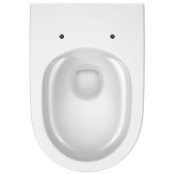 Ekskluzywna Miska WC LARGA OVAL CLEAN ON BOX - Idealna do Twojej Łazienki!