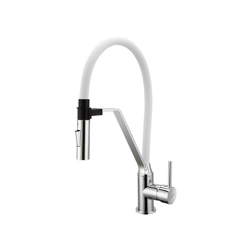 Stylowa Bateria zlewozmywakowa Magnetic Terra - Elegancja Bieli na Lata!