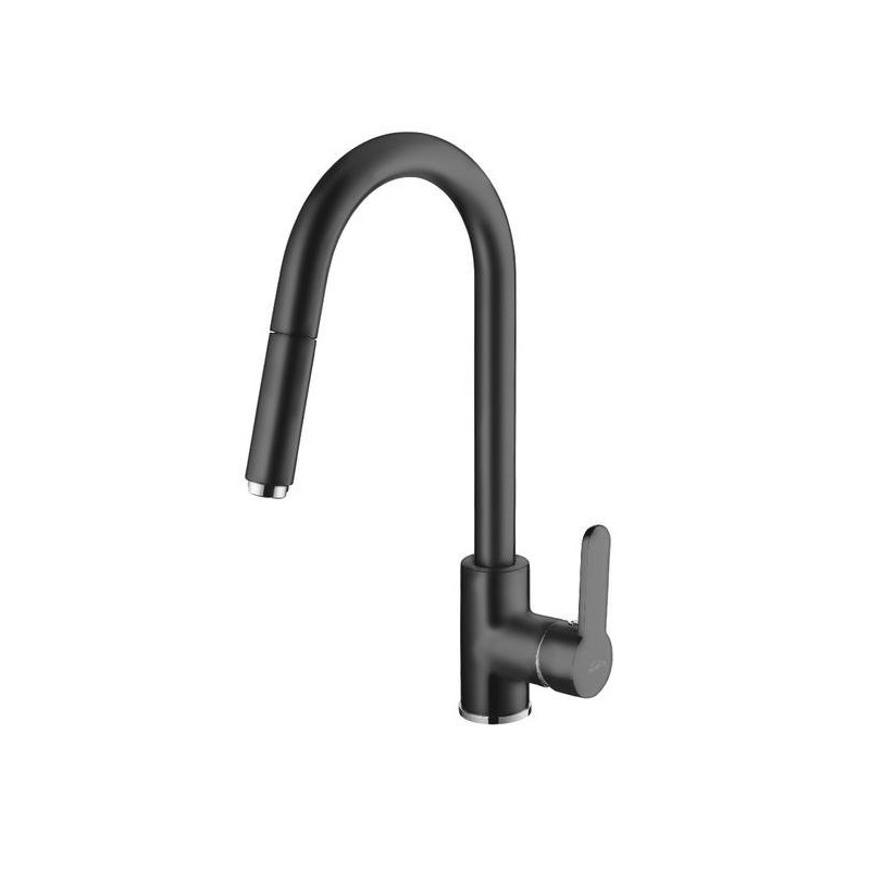 Czarna Bateria Zlewozmywakowa Elia - Elegancja i Styl w Twojej Kuchni!