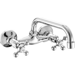 Kuchinox Stilo bateria umywalkowa ścienna chrom