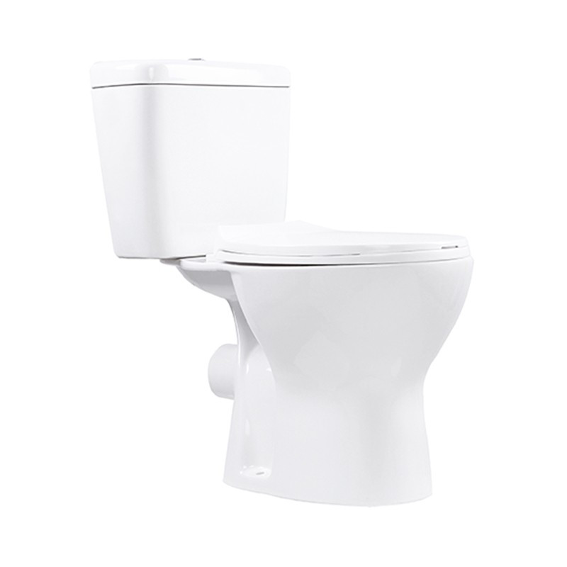 WC Kompakt Zeta RIM Lavita - Bezrantowy Komfort i Biały Połysk!