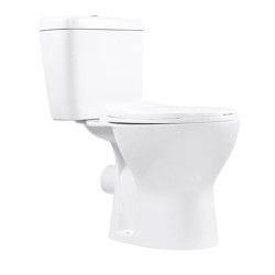 WC Kompakt Zeta RIM Lavita - Bezrantowy Komfort i Biały Połysk!