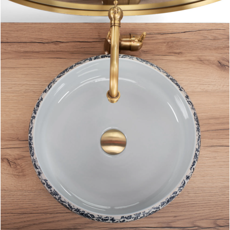 Stylowa Umywalka Florisa - Elegancka Nablatowa Do Twojej Łazienki