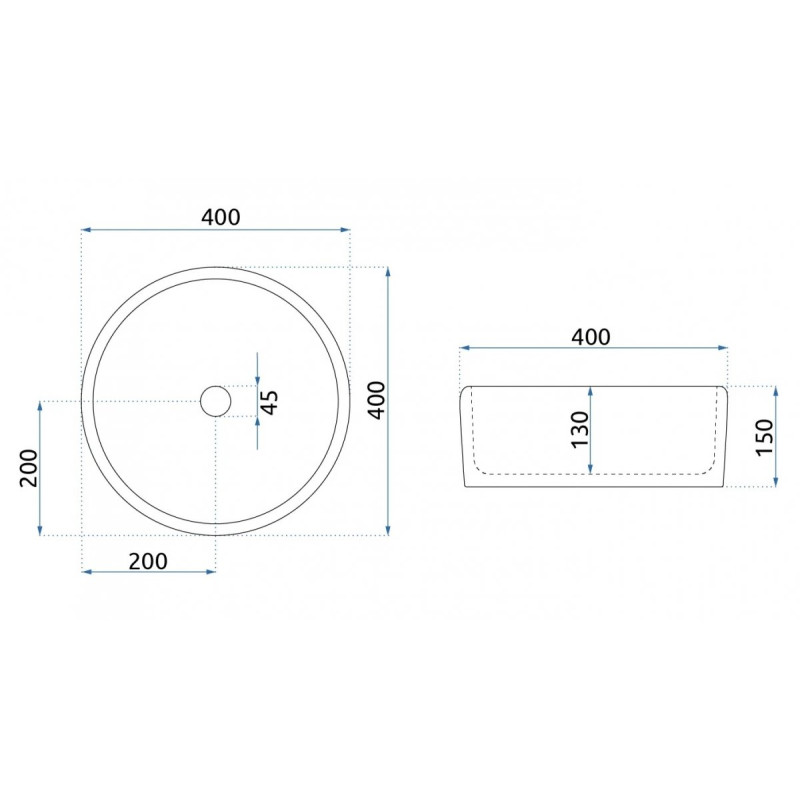 Stylowa Umywalka Florisa - Elegancka Nablatowa Do Twojej Łazienki