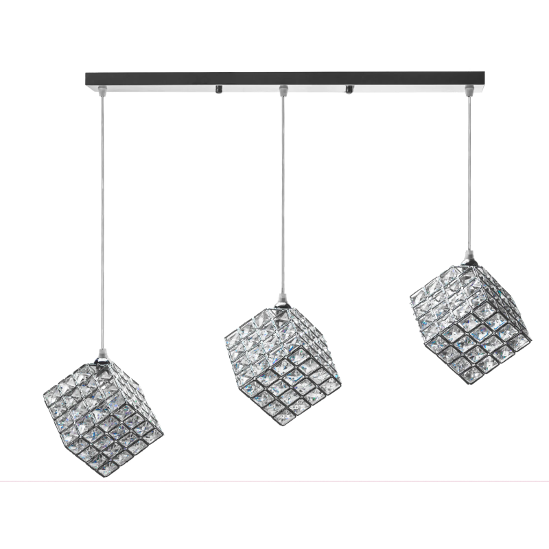 Elegancka Lampa APP723-3CP Chromowana do Nowoczesnych Wnętrz