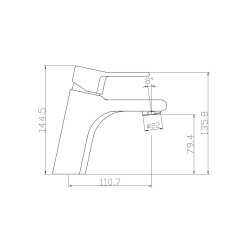 Stylowa Bateria Umywalkowa SIMPLE - Nowoczesna Elegancja do Twojej Łazienki!