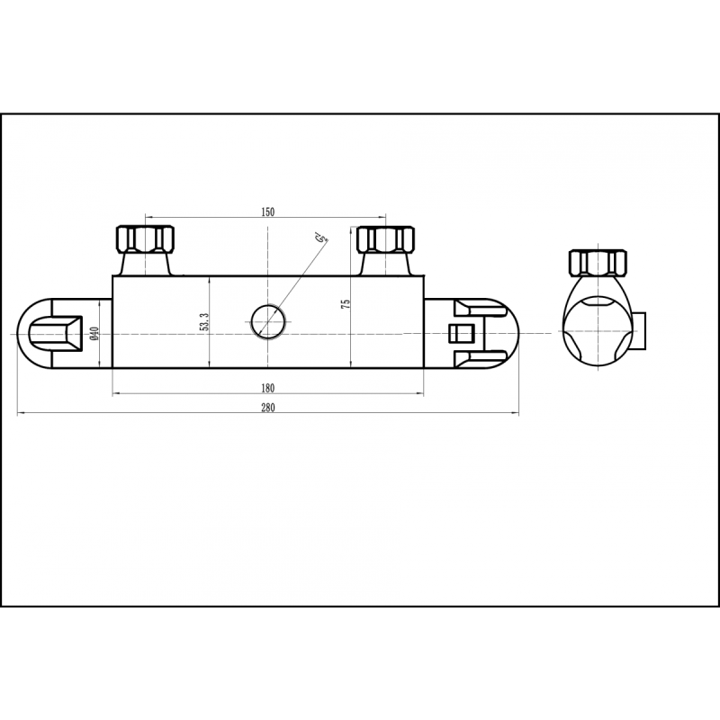 Nowoczesna Bateria Termostatyczna ICONIC - Elegancja i Precyzja w Twojej Łazience