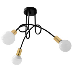 Zachwycająca LAMPA PARADISE BLACK/GOLD - luksus i elegancja w Twoim domu!