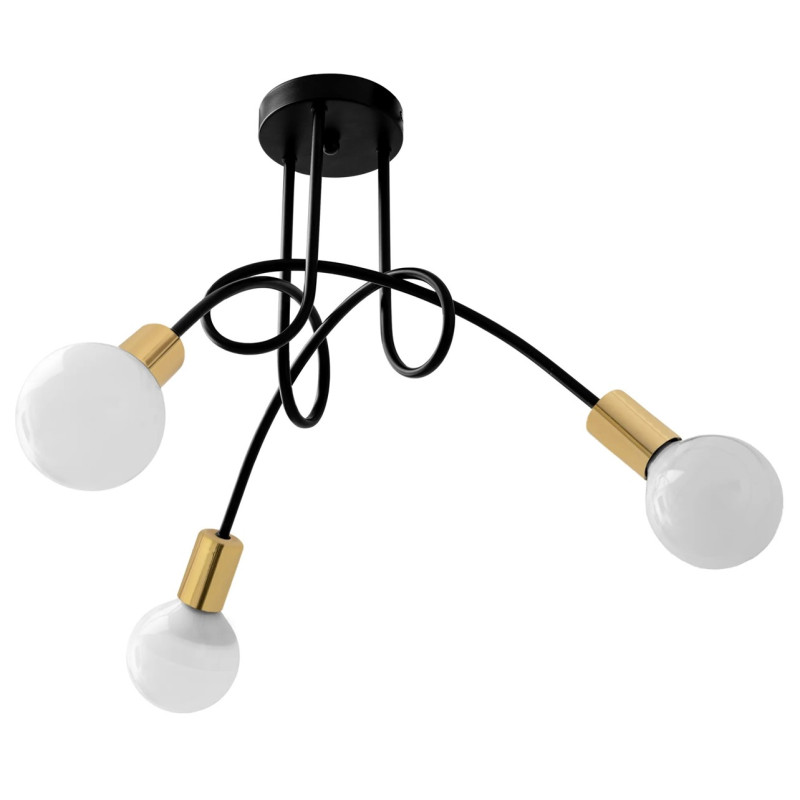 Zachwycająca LAMPA PARADISE BLACK/GOLD - luksus i elegancja w Twoim domu!