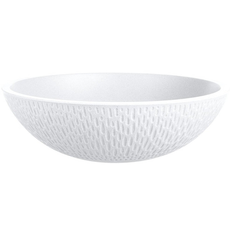 Stylowa Umywalka Granitowa Amber + Elegancka Bateria Glamour w Chromie