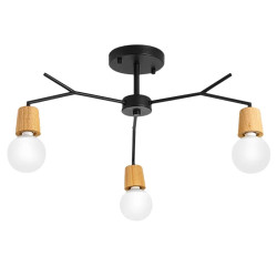 Elegancka Lampa Sufitowa APP693-3C - Stylowa Dekoracja Twojego Wnętrza