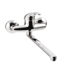 Chromowana Bateria Umywalkowa Inis BC-84-001 - Elegancja i Funkcjonalność dla Twojej Łazienki