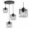 Elegancka Lampa Wisząca APP513-3CPR Czarna - Styl i Klasa w Twoim Wnętrzu