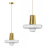 Złota Lampa Dekoracyjna APP553-1CP - Elegancja w Każdym Detalu
