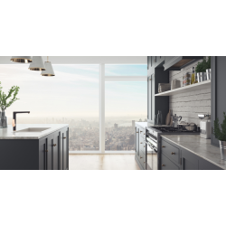 Invena MIDNIGHT: Luksusowa Bateria Kuchenna Black/Gold Rose - Styl i Elegancja w Twojej Kuchni