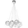 Nowoczesna Lampa Sufitowa APP560-7CP Transparentna Elegancja