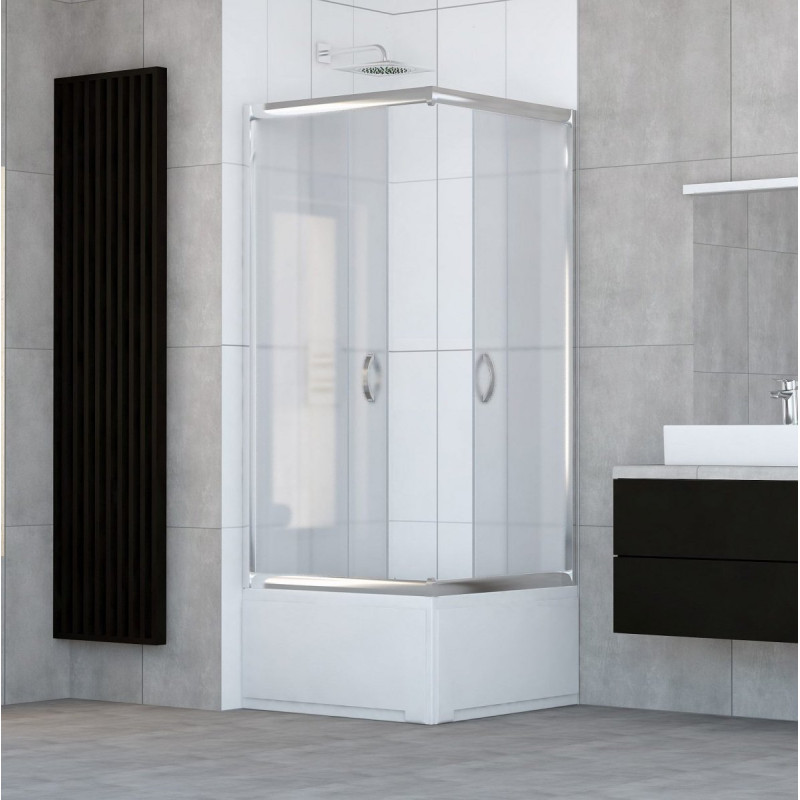 Elegancka Kabina Prysznicowa STYLIO 80 - Design i Prywatność dla Twojej Łazienki!