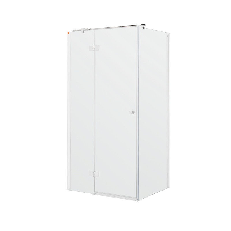 Nowoczesna Kabina Prysznicowa Asymetryczna 80x100 Lewa – Elegancja w Twojej Łazience