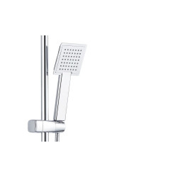 Deszczowy Relaks: Kolumna natryskowa DROP PL5 00KX z Chromowanym Wykończeniem i Antykamieniem