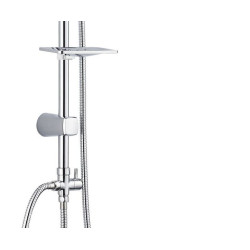 Laveo Drop kolumna natryskowa chrom