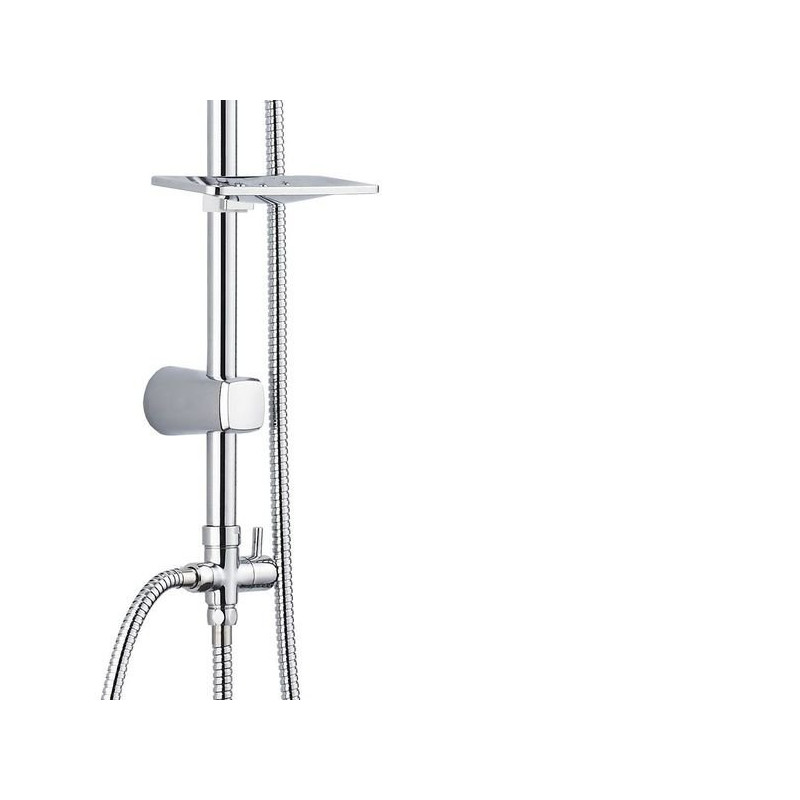 Laveo Drop kolumna natryskowa chrom