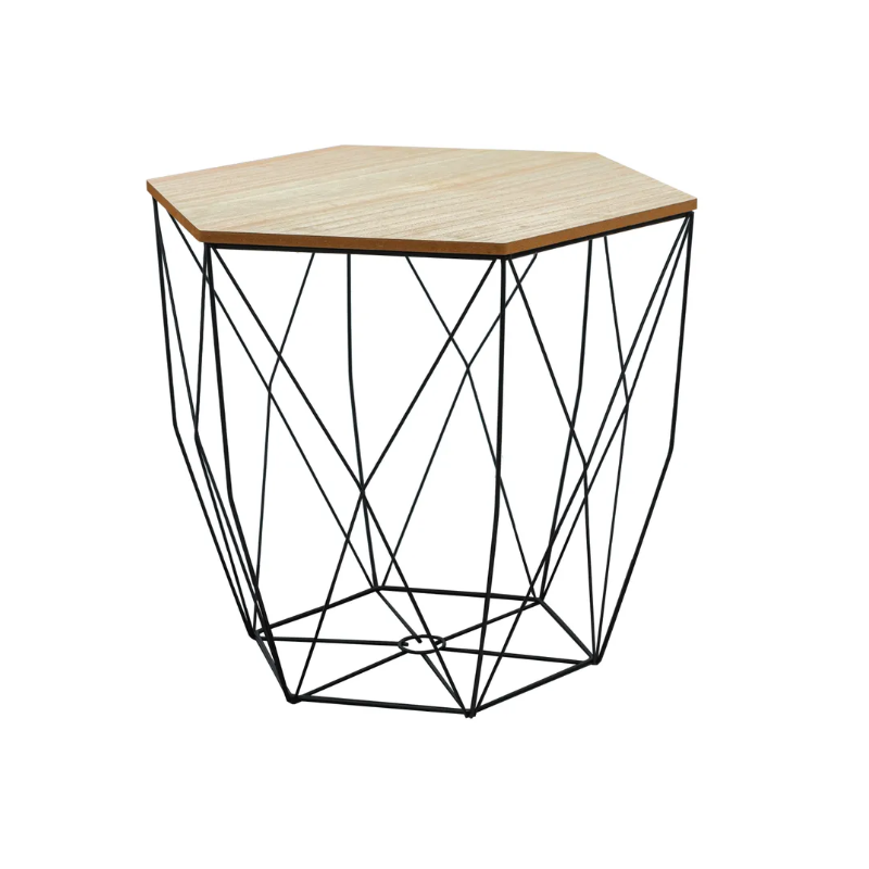 Elegancki Stolik Metalowy SG1910-77 w Stylu Loft - Rozmiar S