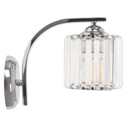 Stylowa Lampa Ścienna APP509-1W Chrome - Elegancja w Twoim Wnętrzu