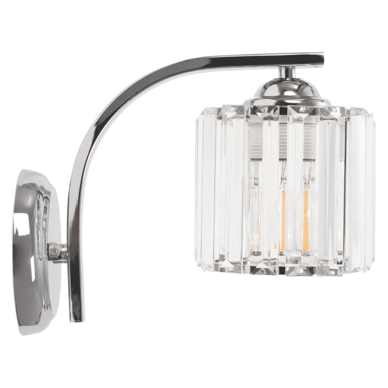 Stylowa Lampa Ścienna APP509-1W Chrome - Elegancja w Twoim Wnętrzu