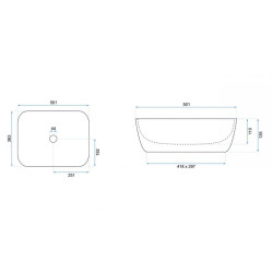 Szara Umywalka Freja: Elegancja i Styl w Twojej Łazience!