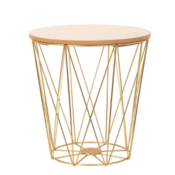 Złoty Stolik KAWOWY Twins Class S - Elegancja i Styl w Twoim Wnętrzu