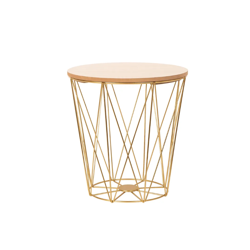 Złoty Stolik KAWOWY Twins Class S - Elegancja i Styl w Twoim Wnętrzu