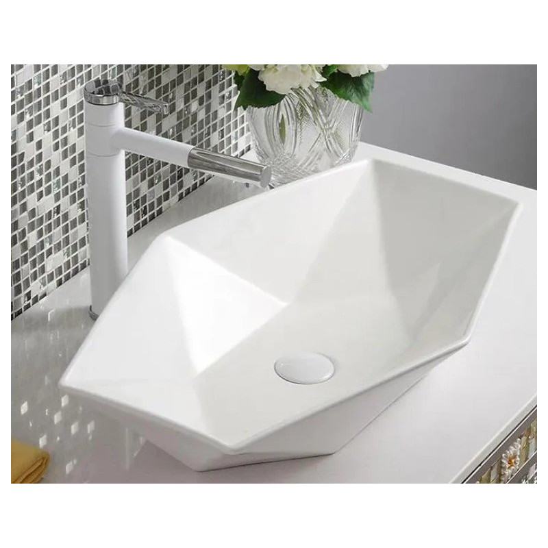 Stylowa Umywalka Vegas Nablatowa - Elegancja i Funkcjonalność dla Twojej Łazienki