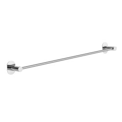 MIRI Chromowany Wieszak na Ręcznik 61cm - Samoprzylepny i Przykręcany!
