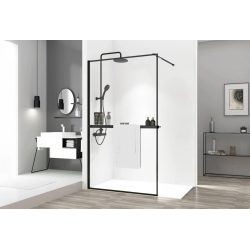 Stylowa Półka na Ręczniki EVO Black - Nowoczesny Design do Twojej Łazienki